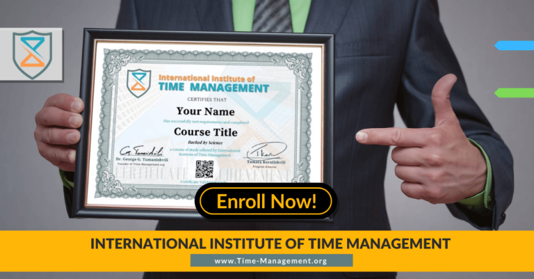 Best Online Course Certificate Time Management Enroll 1